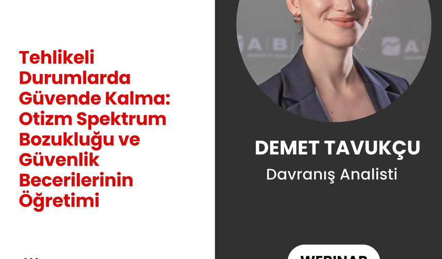 Kıbrıs Otizm Derneği'nden aralık ayı ücretsiz online ebeveyn eğitimi: "Tehlikeli Durumlarda Güvende Kalma"