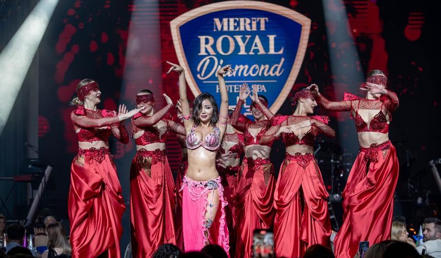 Merit otellerinde yılbaşı coşkusu