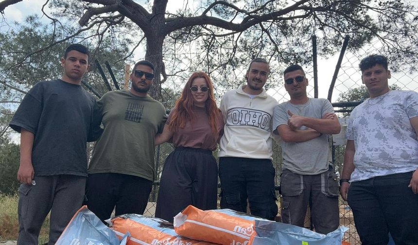 CTP Gençlik Örgütü Girne İlçesi’nden barınaklara mama desteği