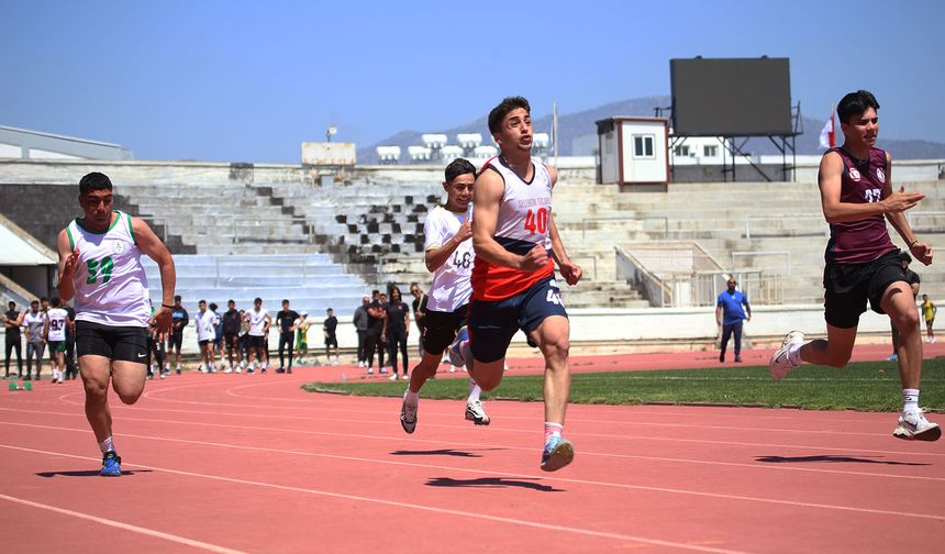 Atletizmde lise eleme yarışları başladı