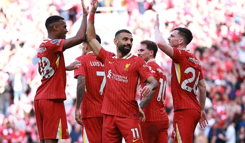 Premier Lig'de şampiyon Liverpool