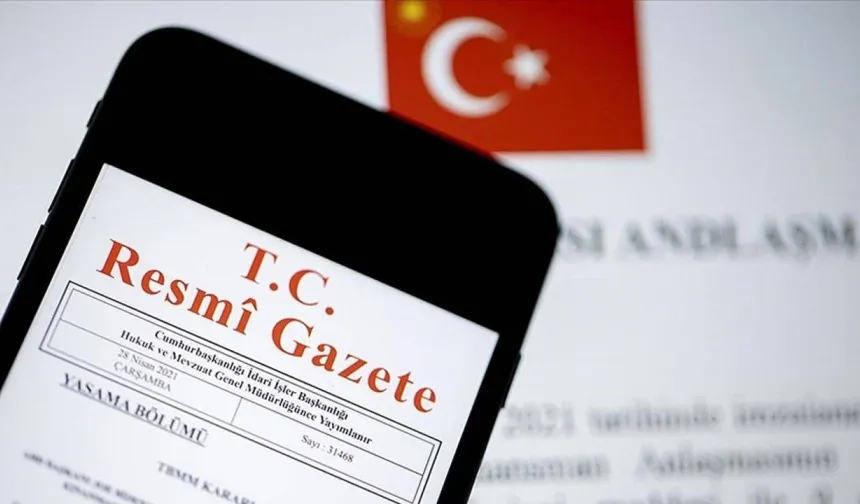 Türkiye ile KKTC arasında imzalanan milletlerarası anlaşma TC Resmi Gazete'de yayımlandı