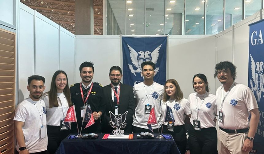 GAÜ, İstanbul'da Havacılık Fuarı’na katıldı