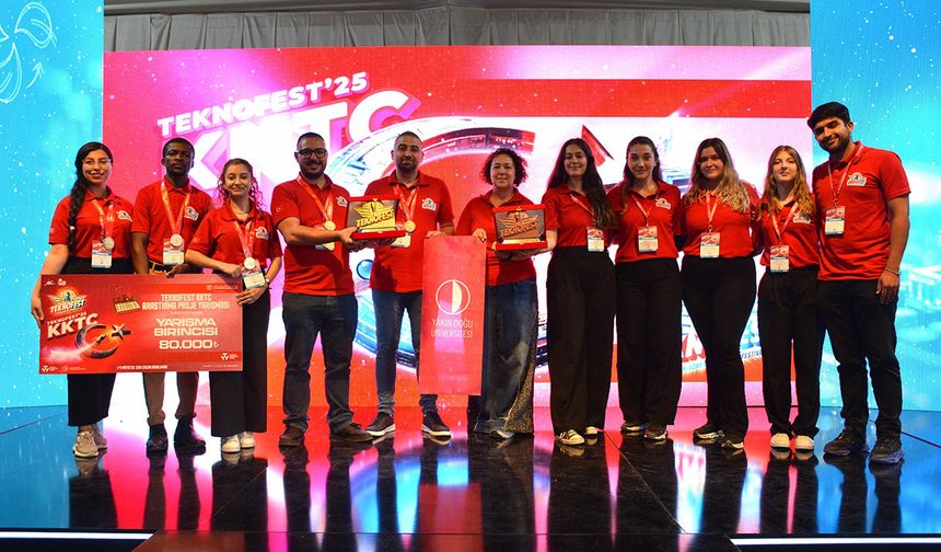 Yakın Doğu Üniversitesi’nden TEKNOFEST’te çifte şampiyonluk!