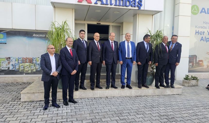 Tatar'dan, Altınbaş Holding'e ziyaret