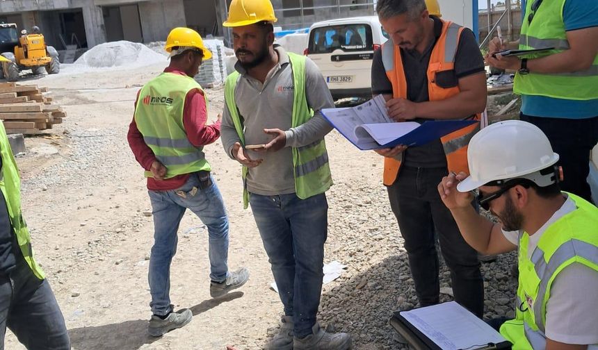 8 inşaatın faaliyeti durduruldu