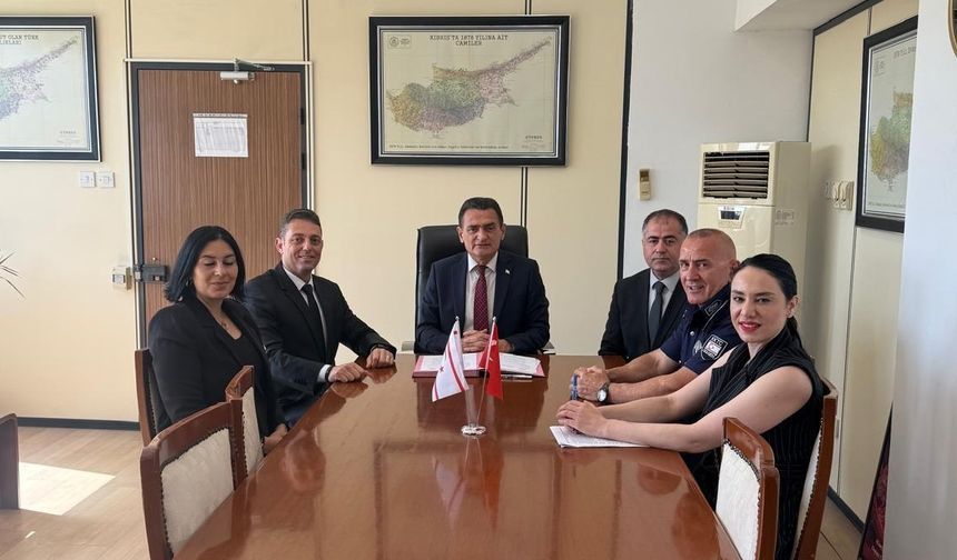 Cezaevi Müdürlüğü ile İskele Esnaf ve Zanaatkârlar Birliği arasında işbirliği protokolü imzalandı