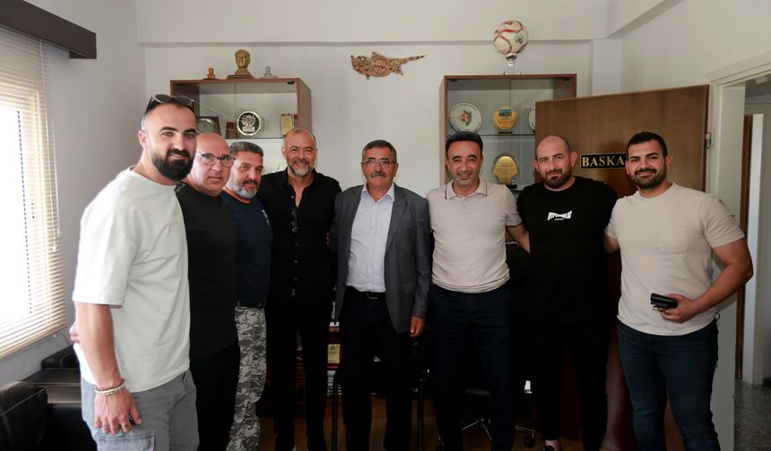 Dikmen Gücü Spor Kulübü'nden Başkan Çelebi'ye ziyaret