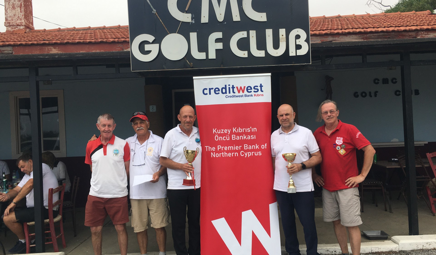 Çiftler Golf Turnuvası Şampiyonu Portakalcıoğlu & Emirzade çifti