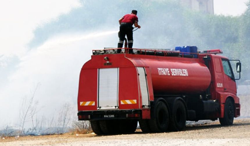 Cihangir’de evde, Akdoğan’da ağılda yangın…