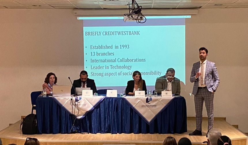 Creditwest Bank üniversite öğrencileriyle kariyer günlerinde buluşmaya devam ediyor