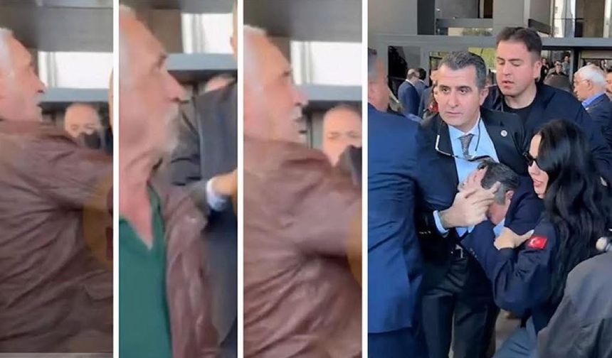 Özgür Özel'e yumruklu saldırı
