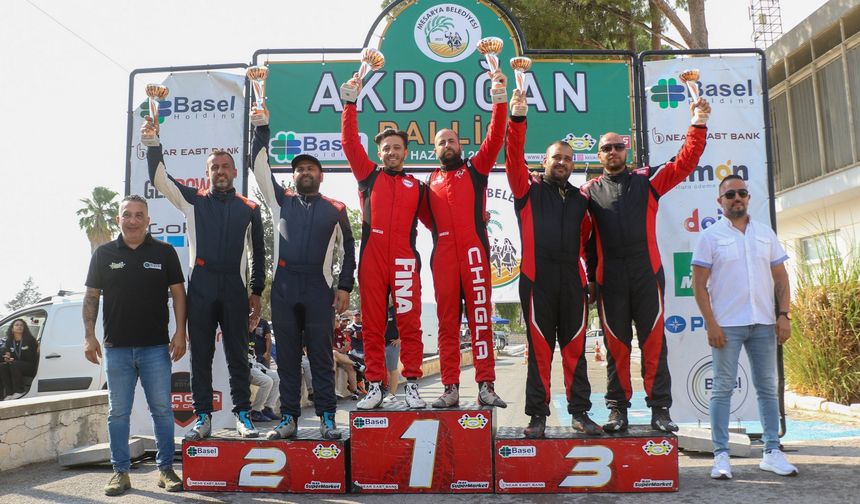 Akdoğan’da yapılan ilk ralli Alptürk-Çağla ikilisinin