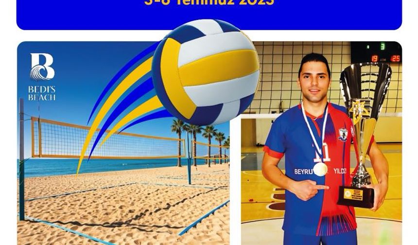 5. Osman Çetintaş Bedi’s Plaj Voleybolu Turnuvası bu hafta sonu