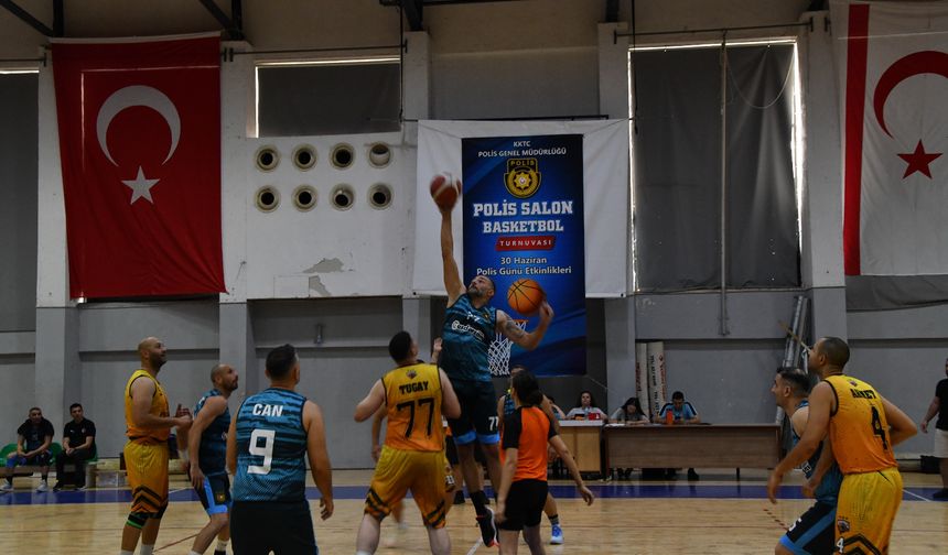 6’ıncı Polis Basketbol Turnuvası başladı