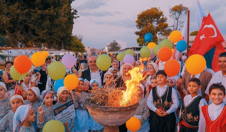 63. Mehmetçik Üzüm Festivali'ne coşkulu başlangıç