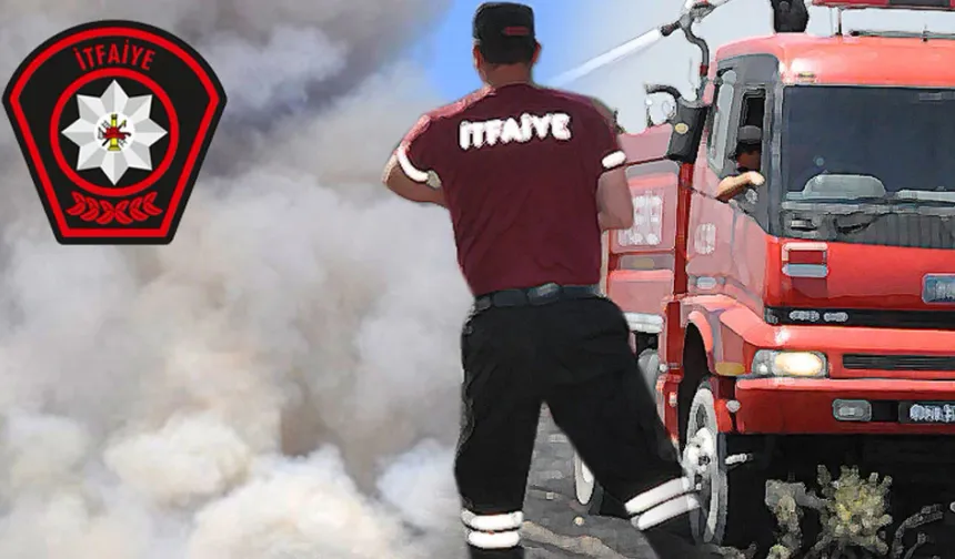 Seyir halindeki otobüste yangın