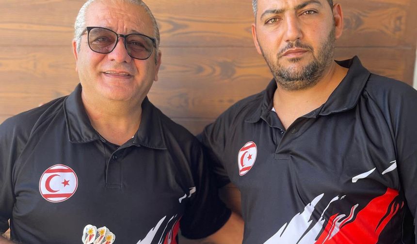 Kuzey Kıbrıs Darts Federasyonu sporcularından uluslararası başarı