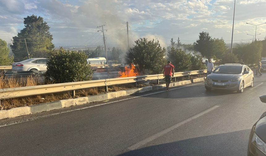 Lefkoşa - Girne ana yolunda korkulu dakikalar