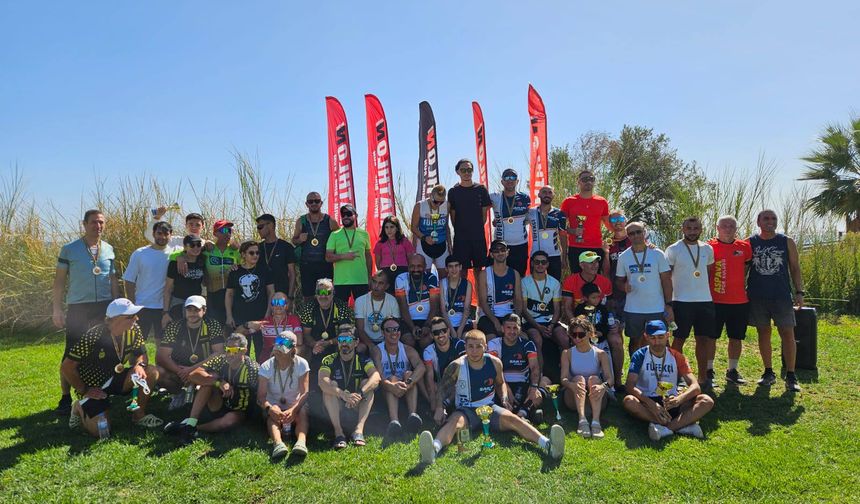 Triatlonda sezon finali Tuğcan ve Ayşe’nin