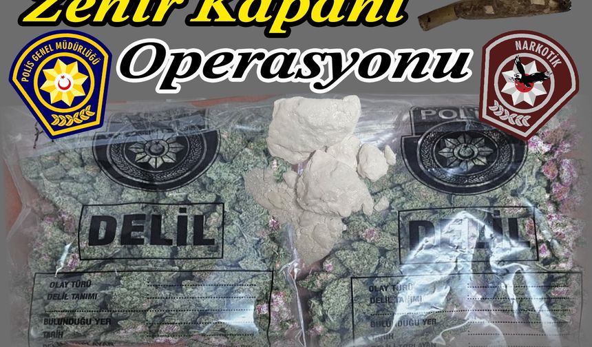 Polisten uyuşturucu tacirlerine büyük darbe