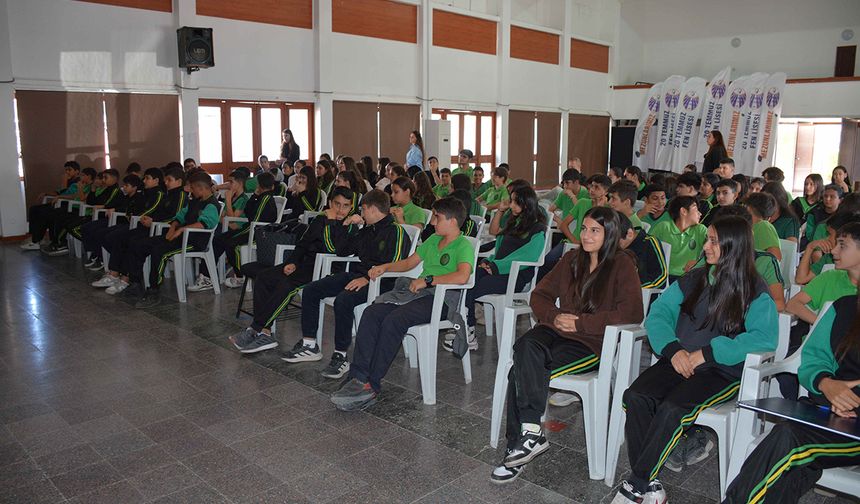 Yakın Doğu Üniversitesi Hastanesi’nden devlet okullarına kanserle mücadele eğitimi