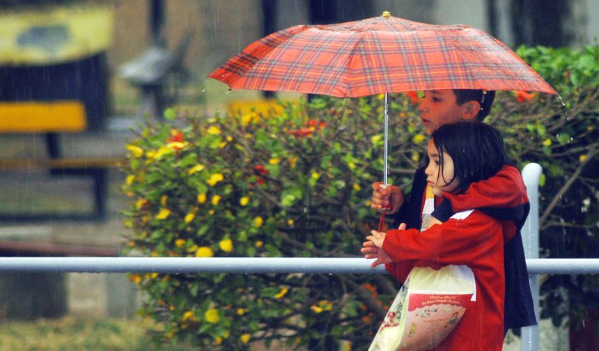 Hafta sonu sağanak bekleniyor