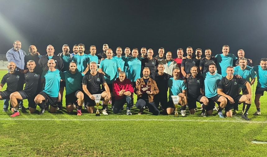 KTÖS ve POED, Güzelyurt’ta dostluk maçı yaptı