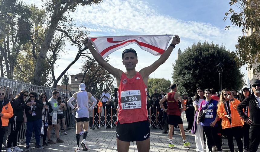 Tazegül, Kıtalararası İstanbul Maratonu 44-49 yaş grubu birincisi