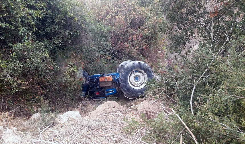 80 yaşındaki çiftçi traktörünün altında kalarak hayatını kaybetti