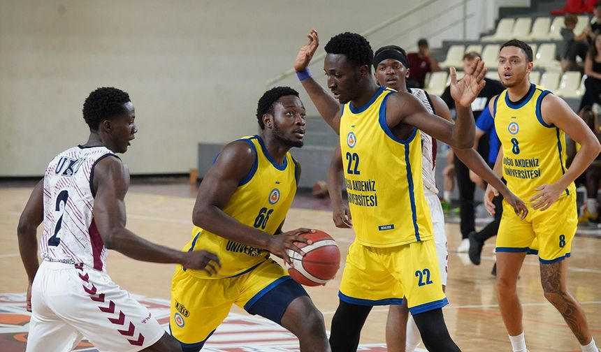 Zorlu maçın galibi UKÜ