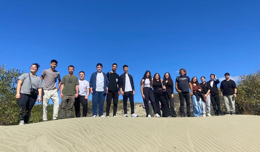 Geleceğin coğrafya öğretmenleri 60 kilometrelik parkurda arazi çalışması yaptı!