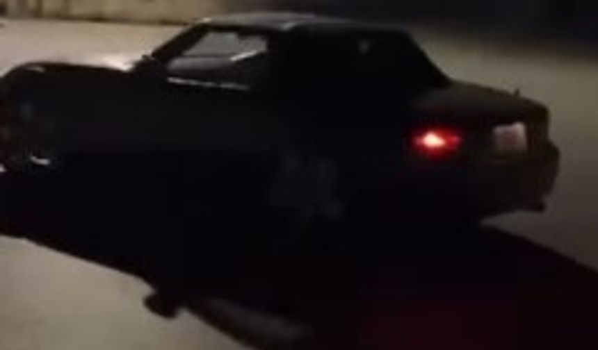 Alayköy'de tehlikeli sürüş yapan araç sürücüsü rapor edildi