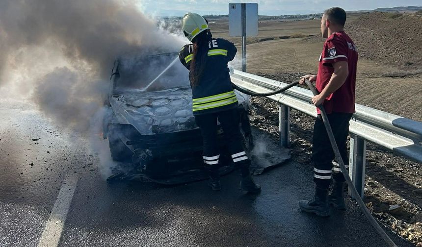 Kısa devre, aracı yaktı