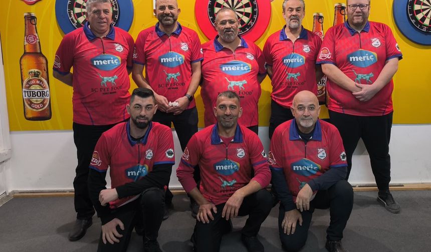 Gönyeli Darts Birliği farklı kazandı