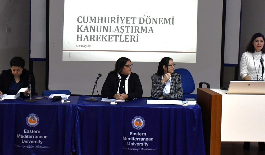 DAÜ Hukuk Fakültesinde anlamlı panel