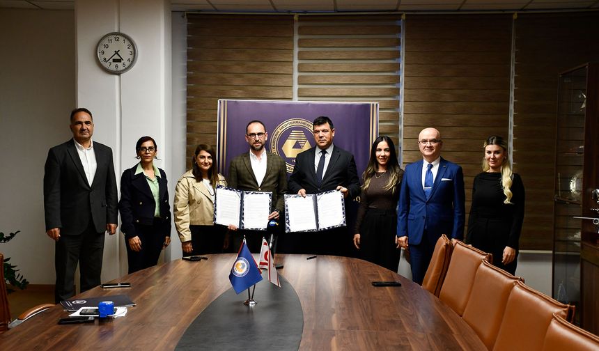 DAÜ ile Kuzey Kıbrıs Turkcell arasında protokol yapıldı