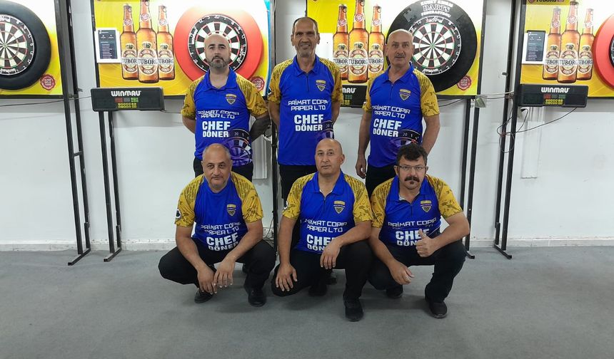 Düzova Darts Derneği dolu, dizgin