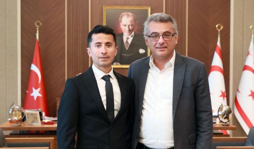 Erhürman, Tazegül’ü kutladı