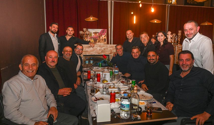 KTSYD üyeleri yeni yıl yemeğinde buluştu