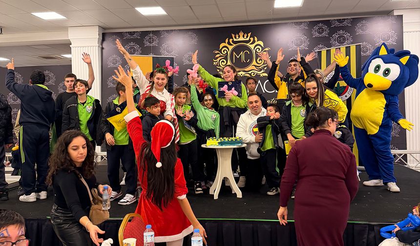 KKTCFBİDER özel eğitim gören çocuklar için yeni yıl partileri düzenledi