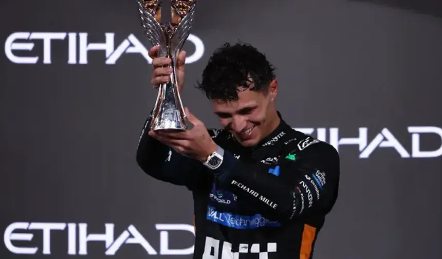 Formula 1'de şampiyon Lando Norris