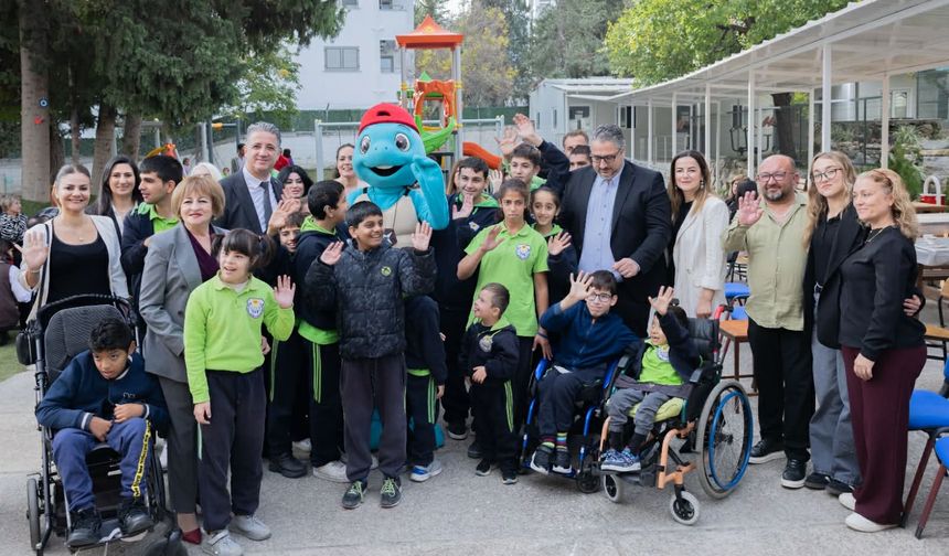 Merit’ten çocuklara Engelsiz Mutluluk Bahçesi