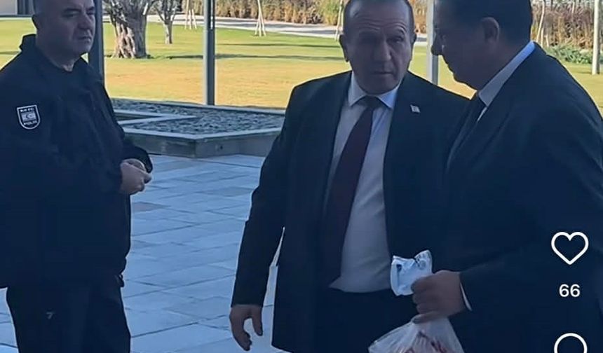 Ataoğlu, pilavunasını da alıp geldi