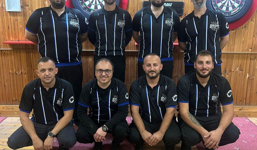 Darts Birinci Ligi’nde Taşkent 3’te 3 yaptı
