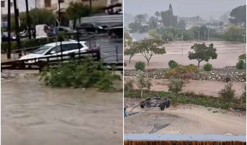 Yoğun yağışlar özellikle Baf bölgesinde sel taşkınlarına neden oldu