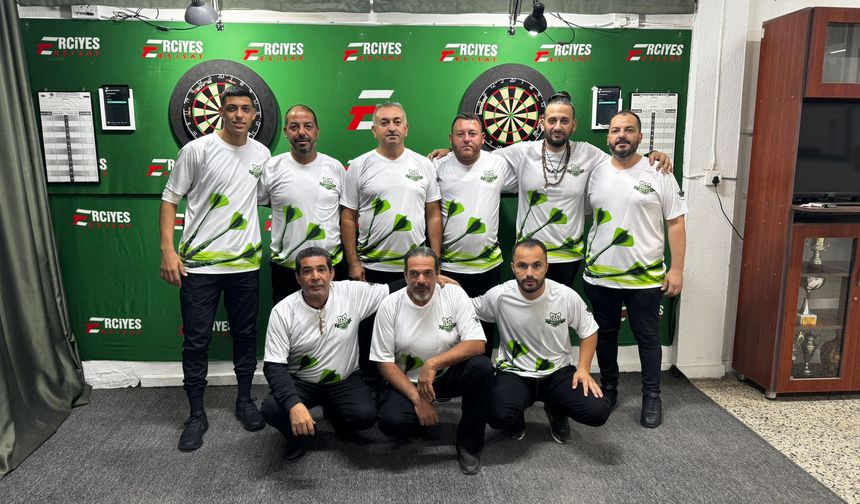 Darts birinci ligi dolu dizgin