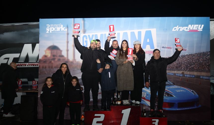 Drift NEU Gymkhana Challenge’ta zafer Sami Doğan’ın