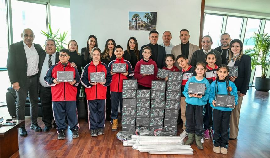 Amcaoğlu: “Drone Futbolu, Kıbrıs’ta ilk kez çocuklarla buluştu”