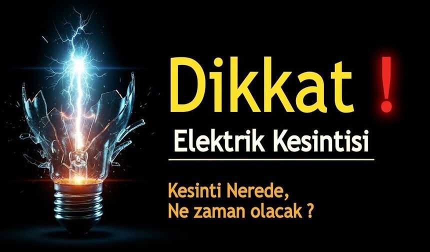 Lefkoşa’da yarın birçok bölgeye elektrik verilemeyecek